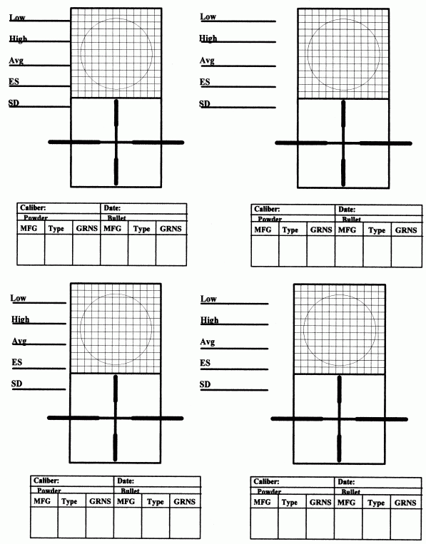 rifle targets free. Free downloadable targets for